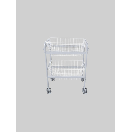 Wire Basket Bin Trolley